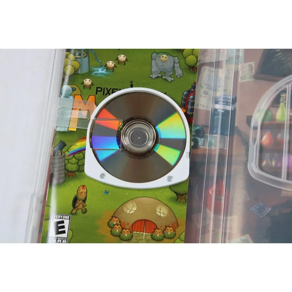 PixelJunk Monsters Deluxe (Sony PSP, 2010) CIB Complete With Manual tested